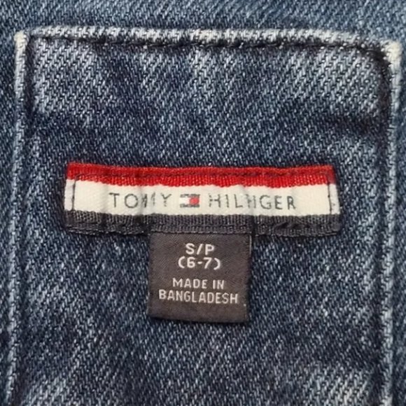 Tommy Hilfiger blu jeans baby girl jacket for 6 or 7 years, Color blue. - Picture 7 of 7
